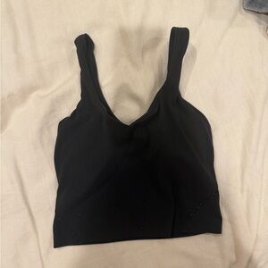 lululemon athletica Black Tank Top